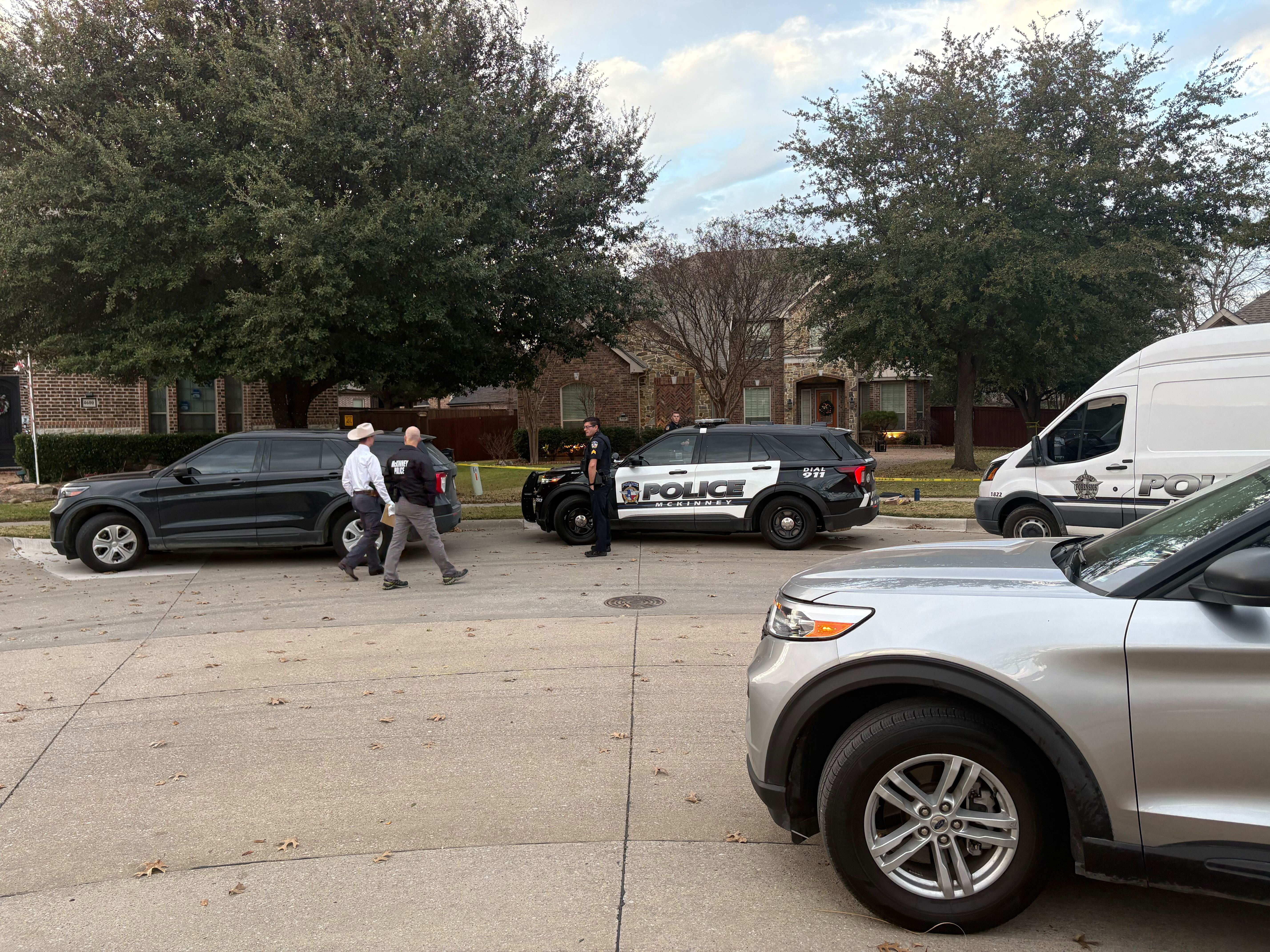 Married couple found dead inside McKinney home, officers shoot armed son