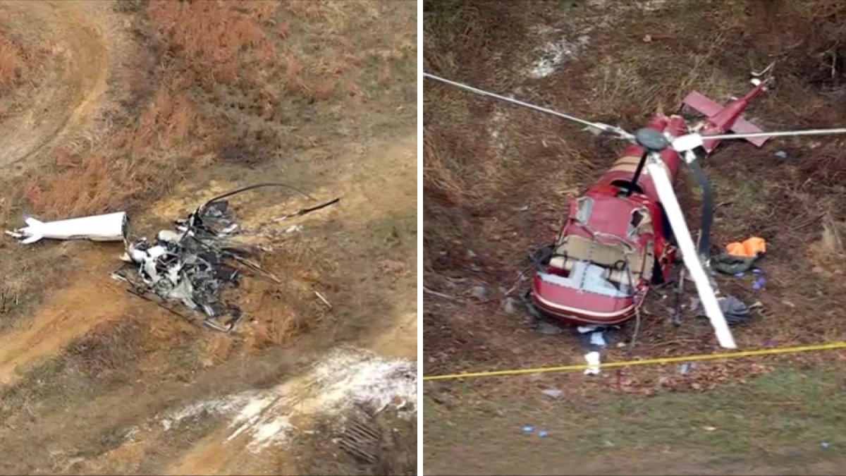 1 killed, another injured after 2 helicopters collide and crash in New Jersey