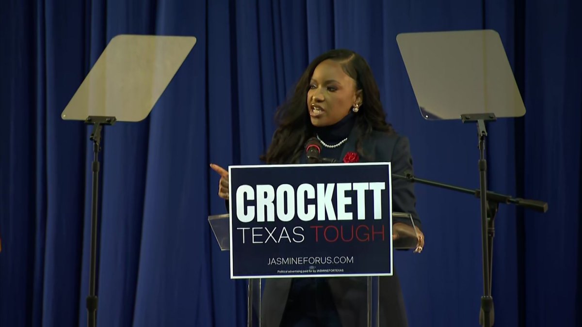 Democratic U.S. Rep. Jasmine Crockett, D-Dallas, filed paperwork Monday to run for U.S. Senate in Texas, NBC News has confirmed.