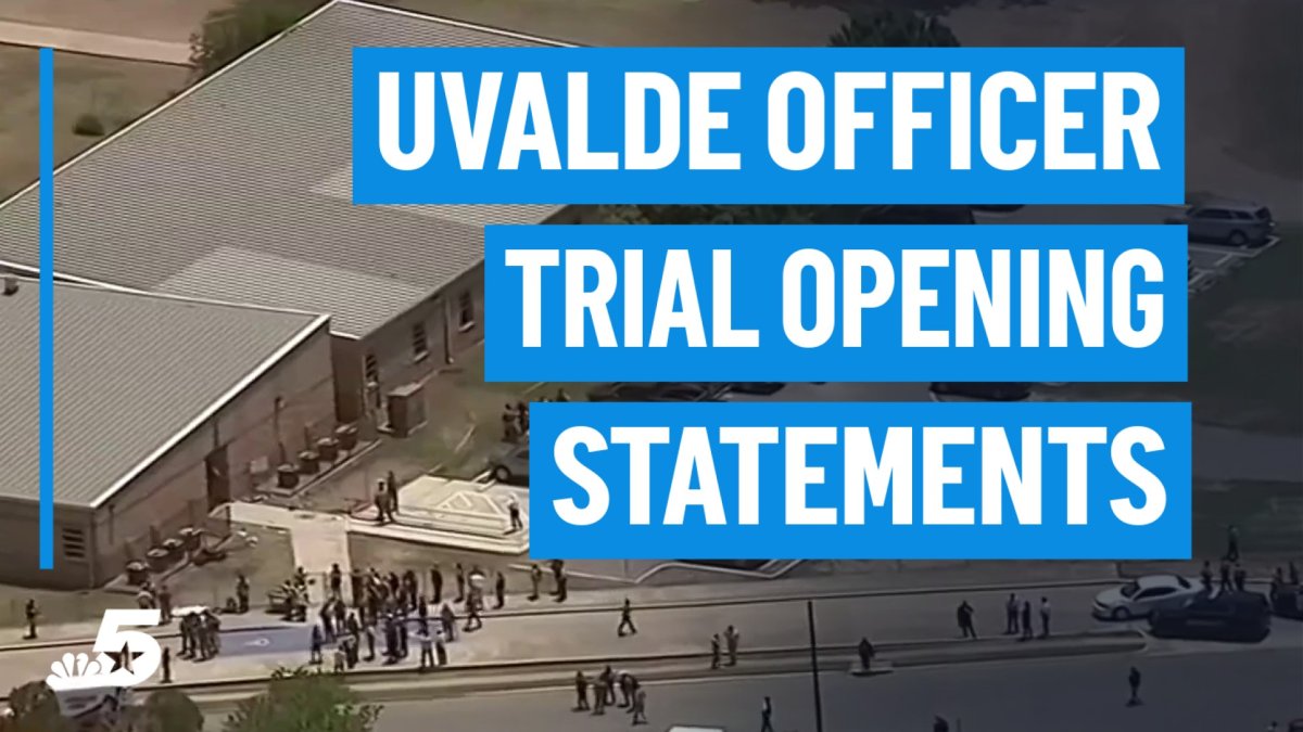 Opening statements in Uvalde school shooting trial – NBC 5 Dallas-Fort ...