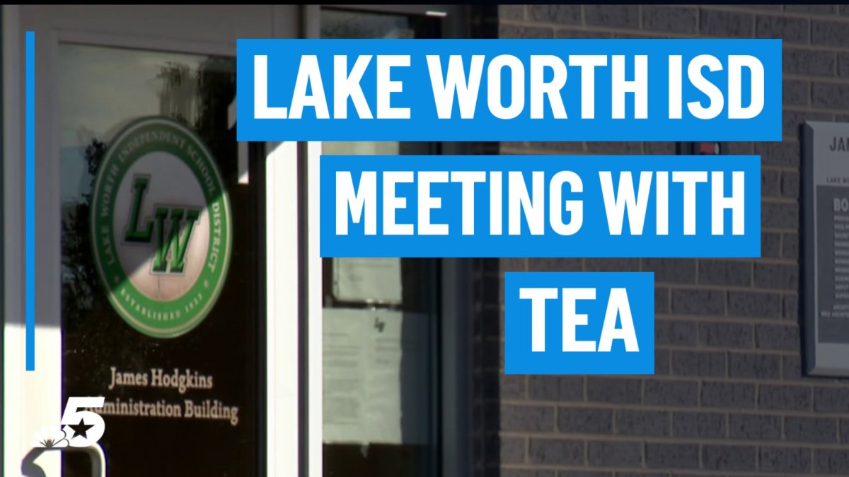 Lake Worth ISD community meeting with TEA – NBC 5 Dallas-Fort Worth