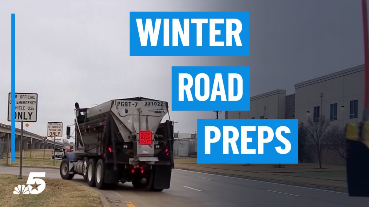 Crews preparing for winter weather ahead – NBC 5 Dallas-Fort Worth