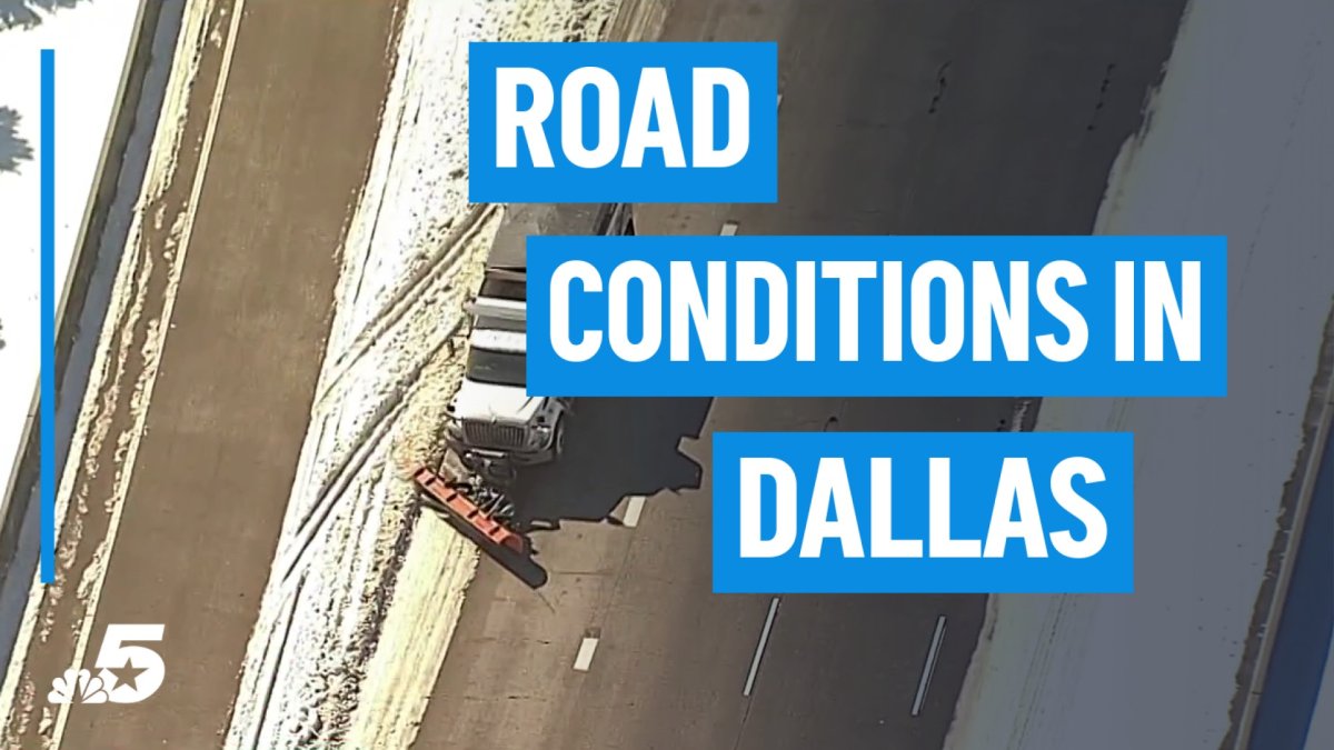Road conditions beginning to thaw in Dallas – NBC 5 Dallas-Fort Worth