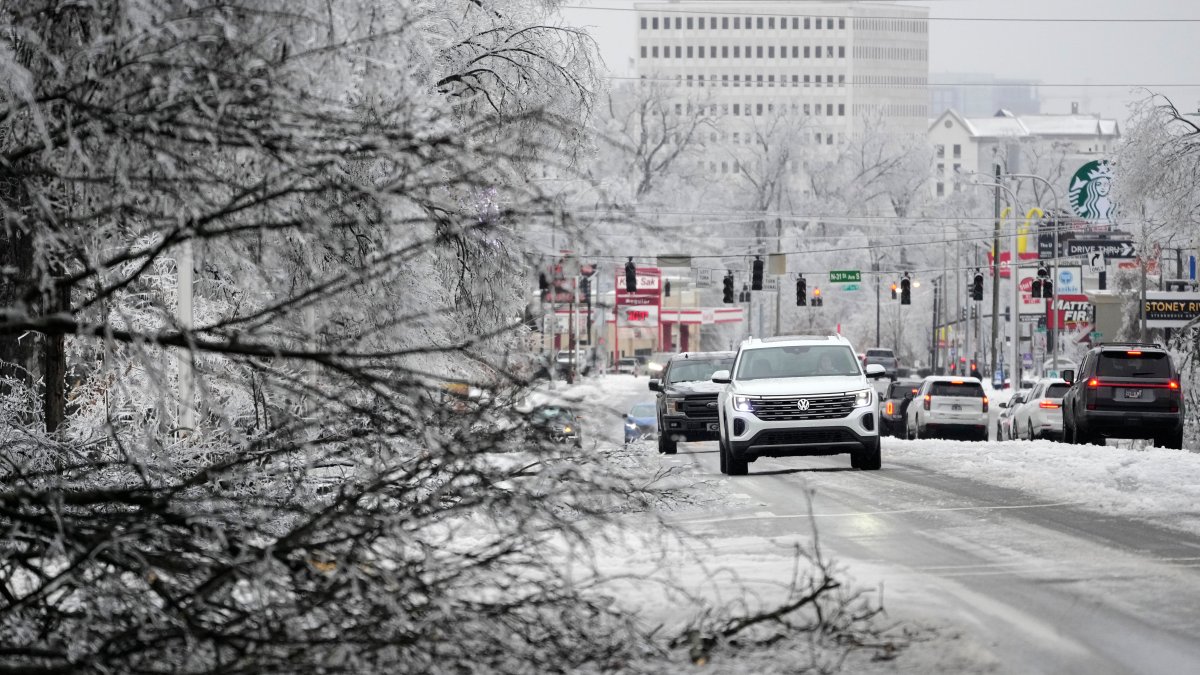 Winter storm dumps ice and snow across the U.S. – NBC 5 Dallas-Fort Worth