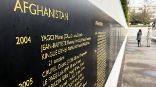 France honors fallen soldiers in Afghanistan after Trump's false claim about NATO troops