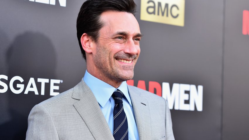 LOS ANGELES, CA – MAY 17:  Actor Jon Hamm attends AMC, Film Independent and Lionsgate Present “Mad Men” Live Read at The Theatre at Ace Hotel Downtown LA on May 17, 2015 in Los Angeles, California.  (Photo by Alberto E. Rodriguez/Getty Images)