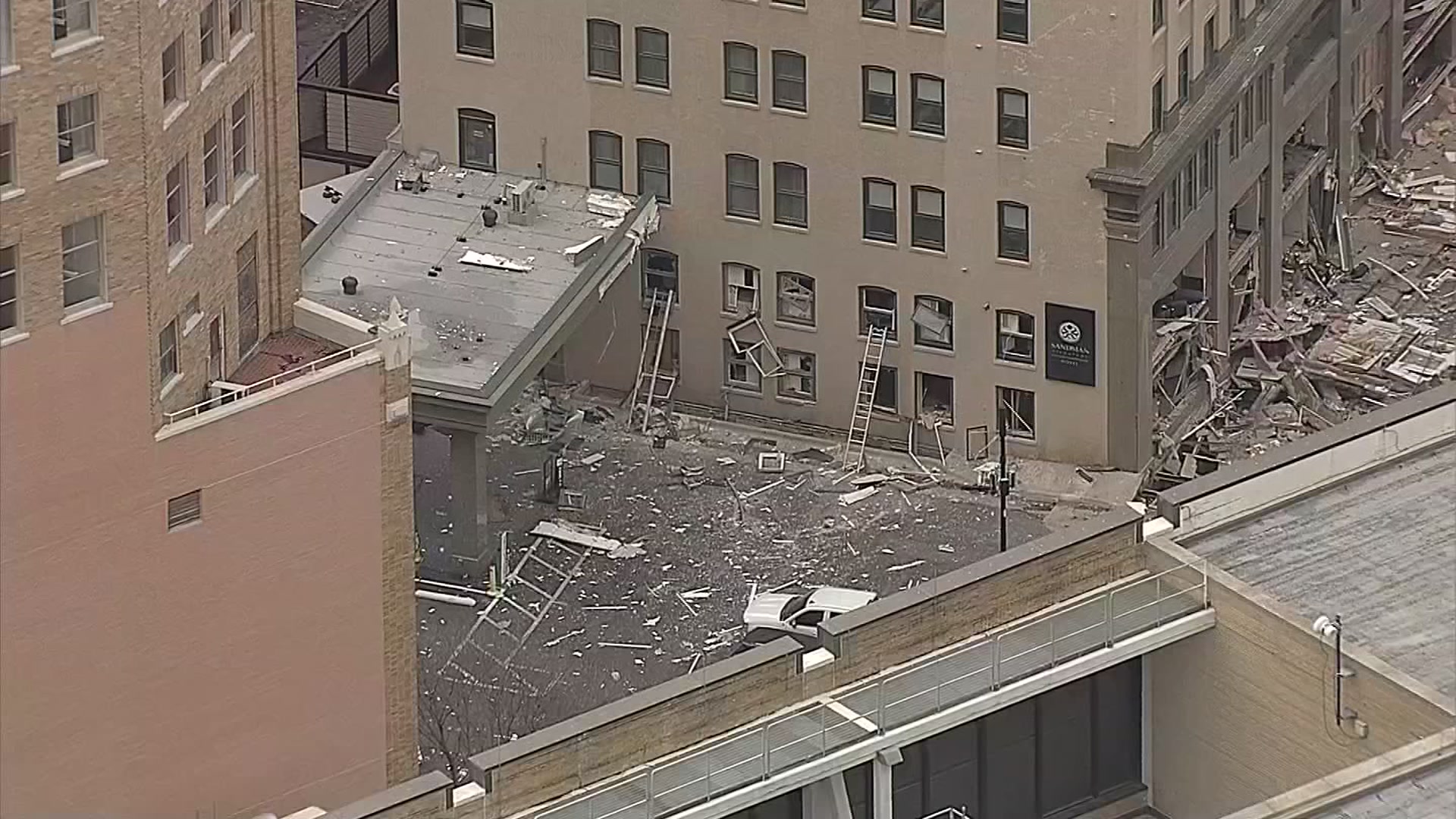 nbcdfw.com - Candace Sweat - Fort Worth business reflects on two years since Sandman Hotel explosion