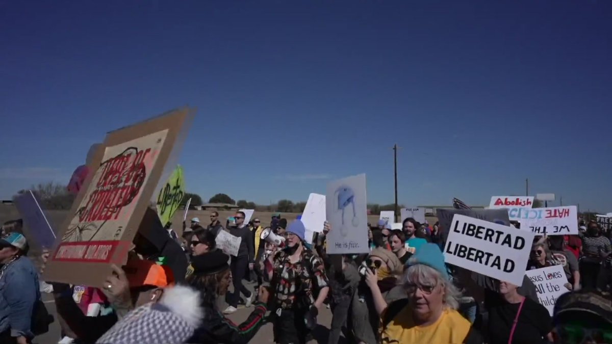 Protesters demand 5-Year-Old and father be released