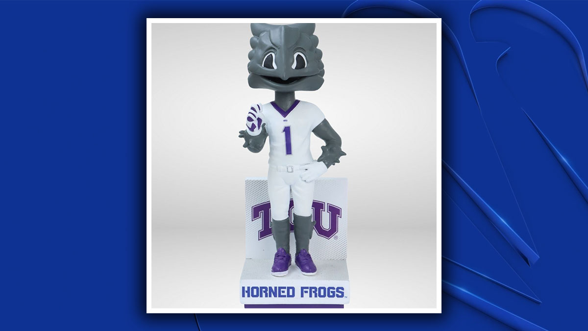 Official TCU bobblehead unveiled on National Bobblehead Day