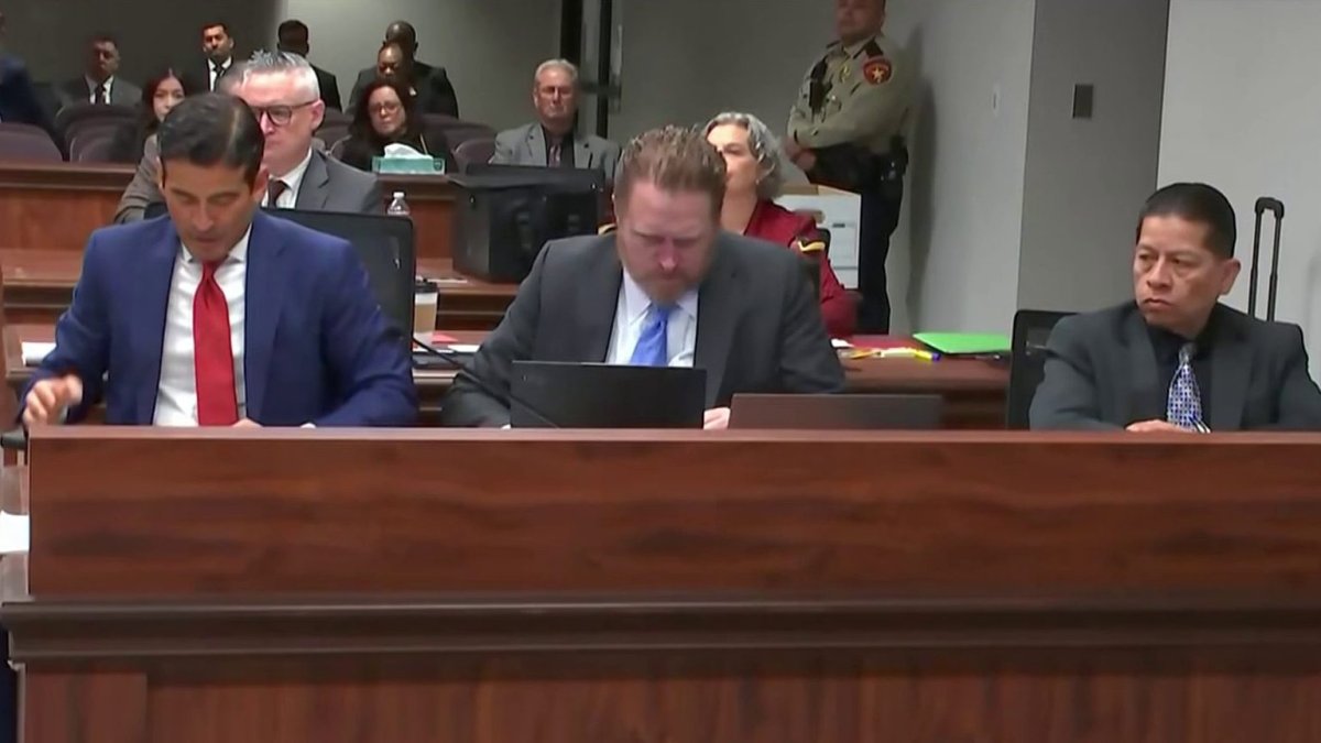 The trial of the officer in the Texas school shooting continues with intense focus on police response.