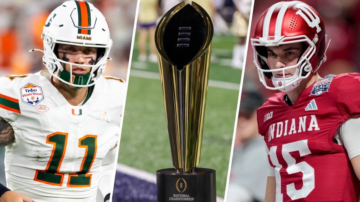 How to watch the Miami vs. Indiana CFP national championship game