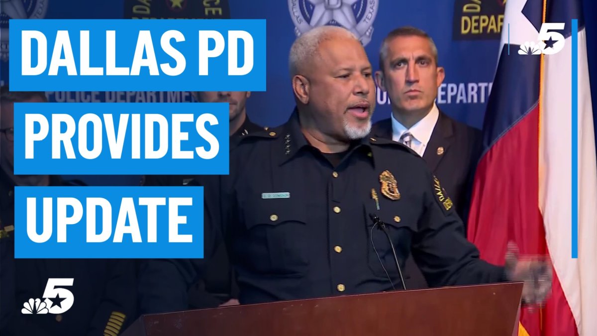 Dallas Police update on Friday’s fatal police shooting – NBC 5 Dallas ...