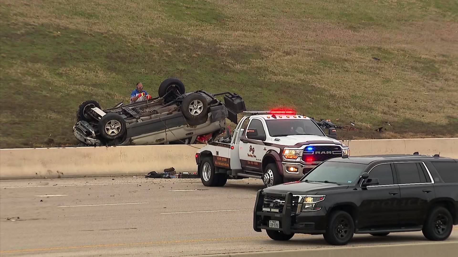 Police shooting under investigation after chase, crash along PGBT early Tuesday