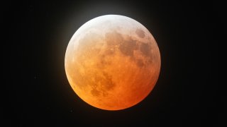 A total lunar eclipse will turn the moon blood red on Tuesday