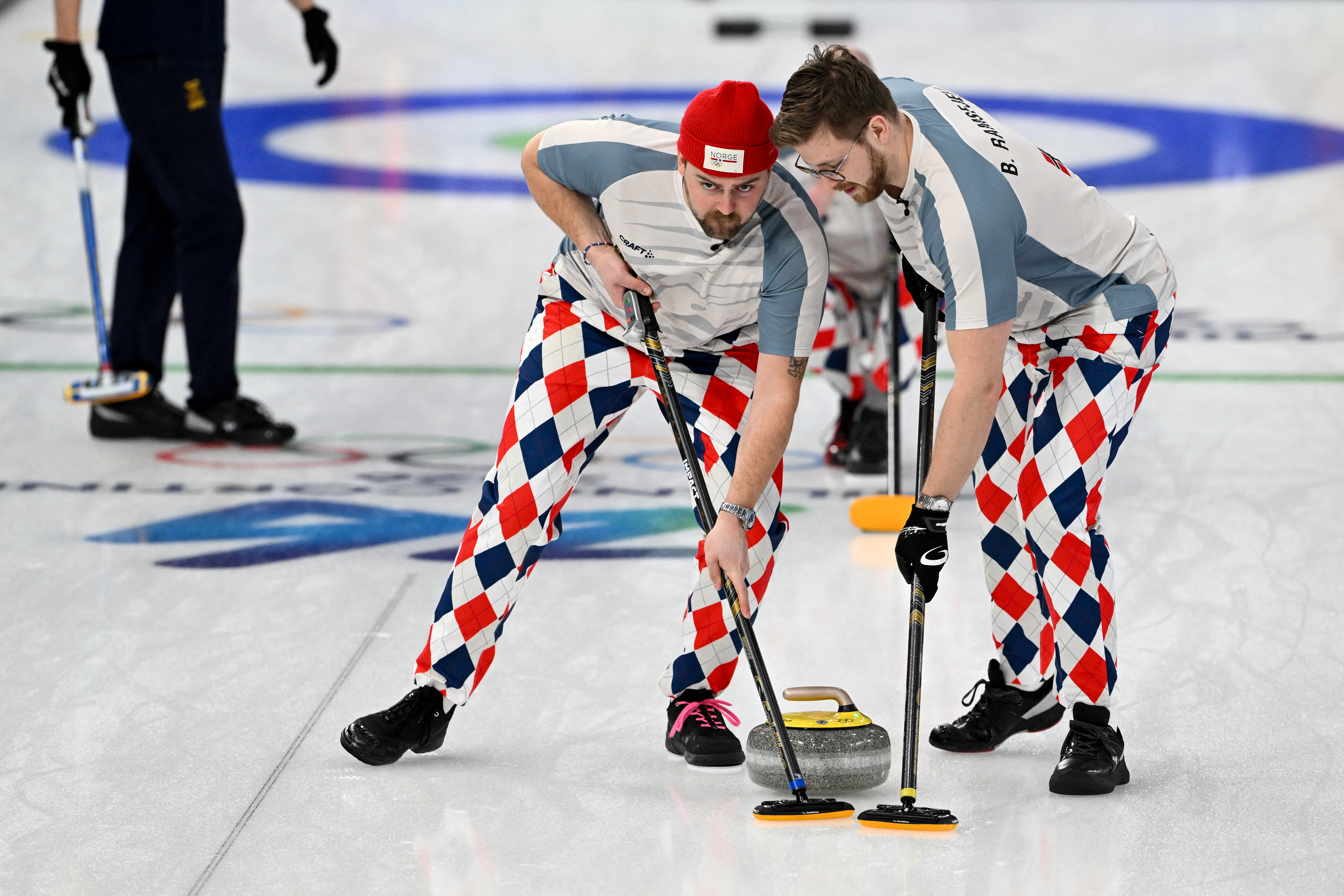Norway's crazy curling pants make an Olympic comeback in Milan Cortina