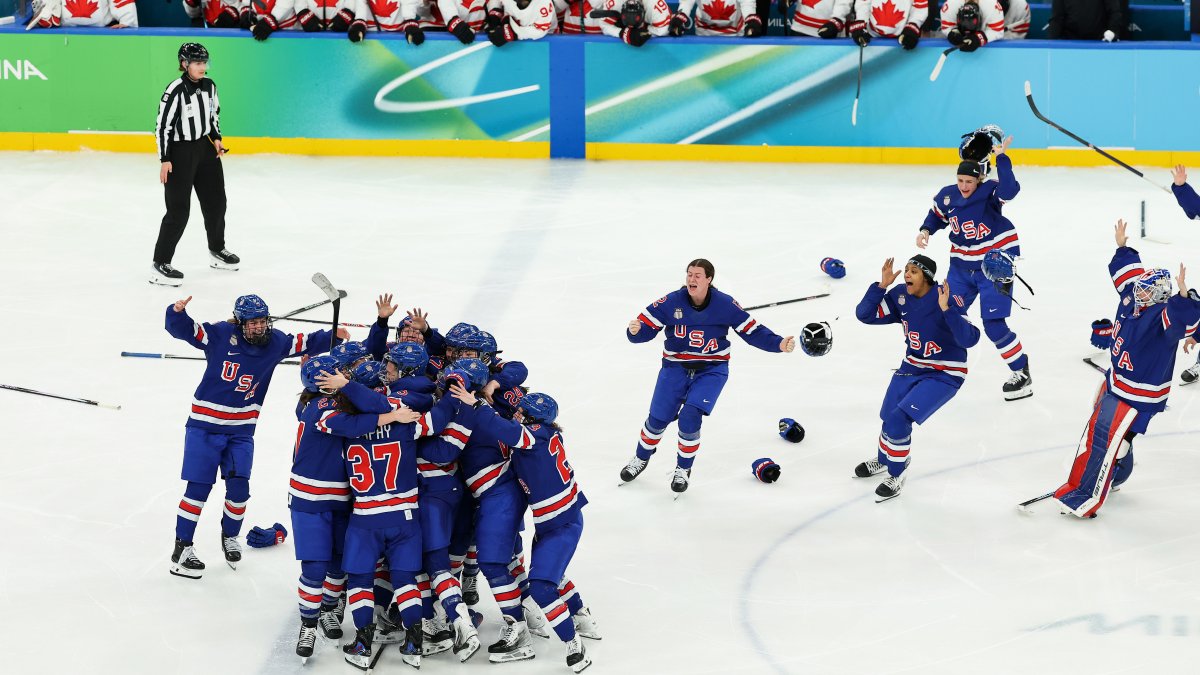 Hannah Bilka, the star hockey player from Coppell, won her first Olympic medal Thursday in the gold medal match against Canada.
