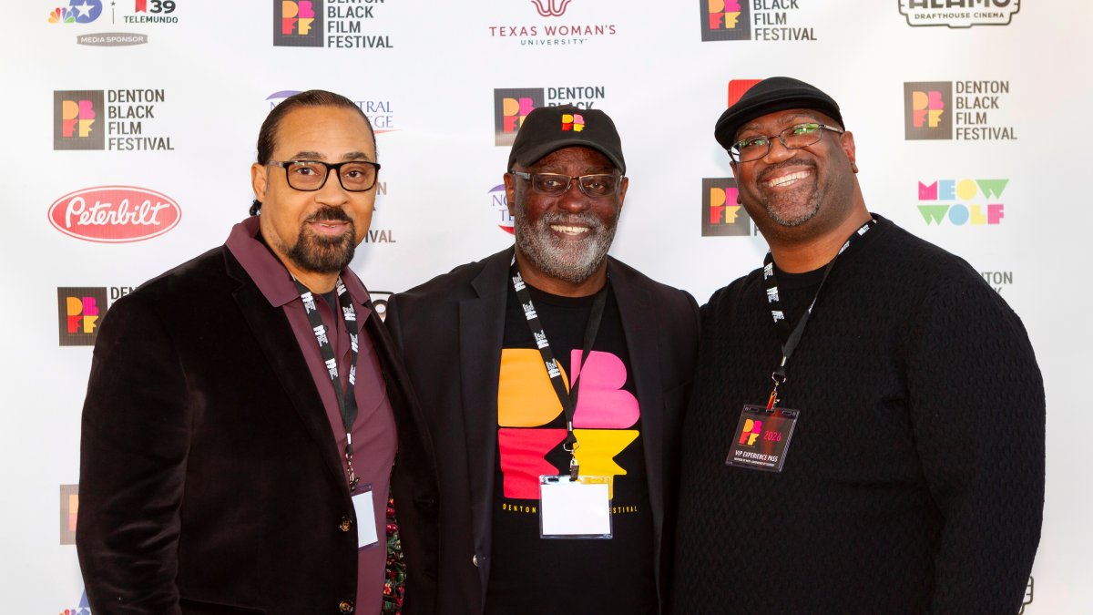 Photos from the Unlocked Voices film screening during the 2026 Denton Black Film Festival.
