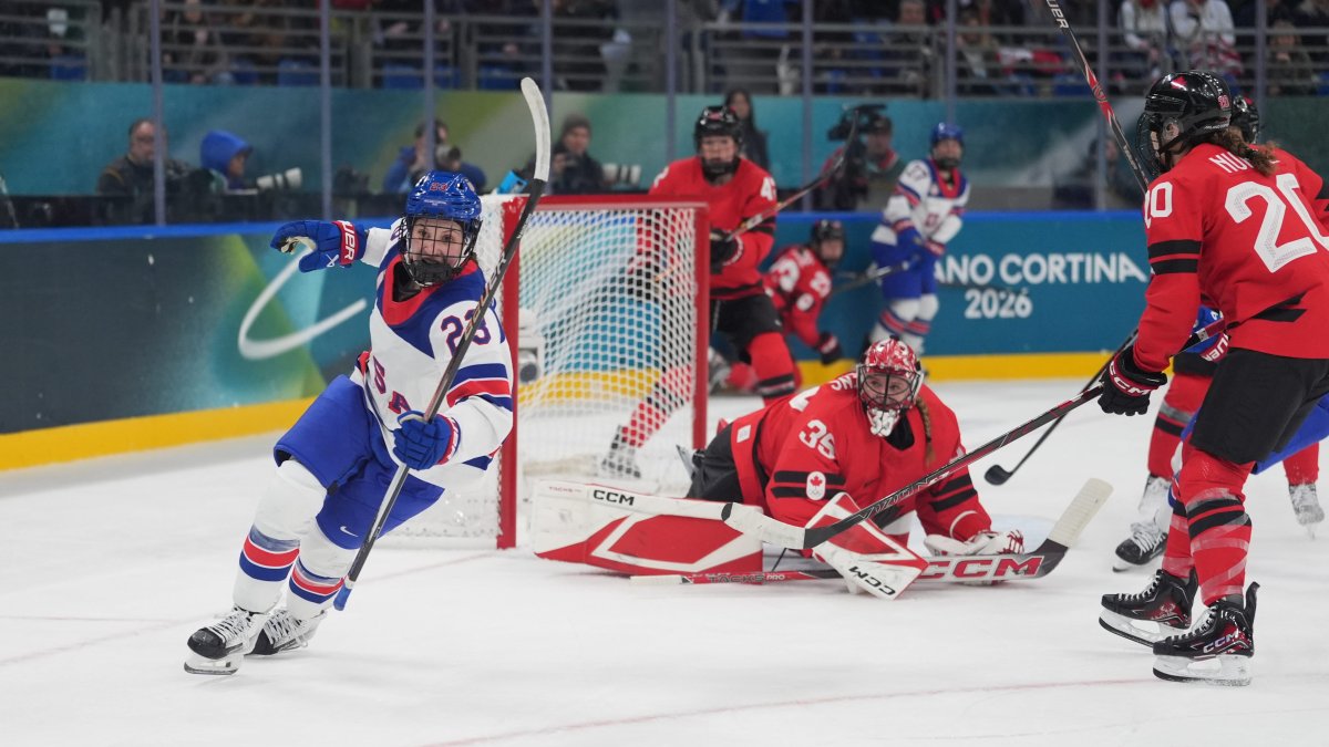 Hannah Bilka, a star hockey player from Coppell, will take the ice today in the gold medal match vs Canada.