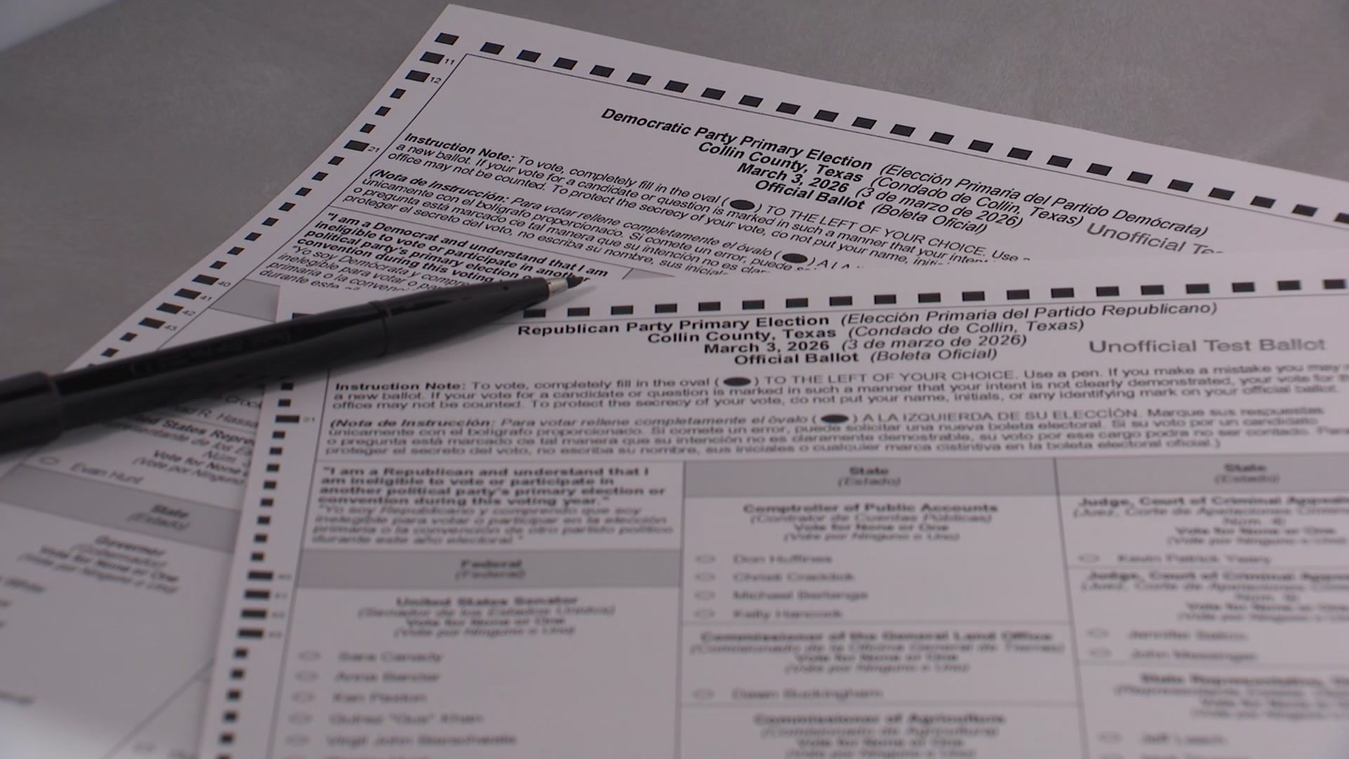 Collin County sees surge as early voting begins on paper ballots