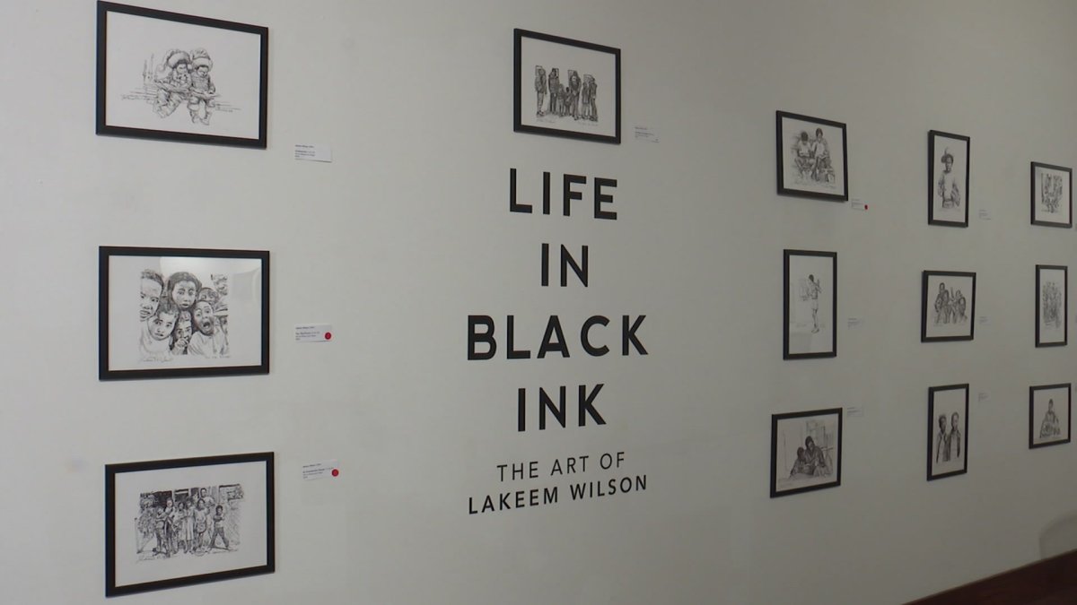 ‘Life in Black Ink' art exhibition is snapshot of everyday nostalgia and culture