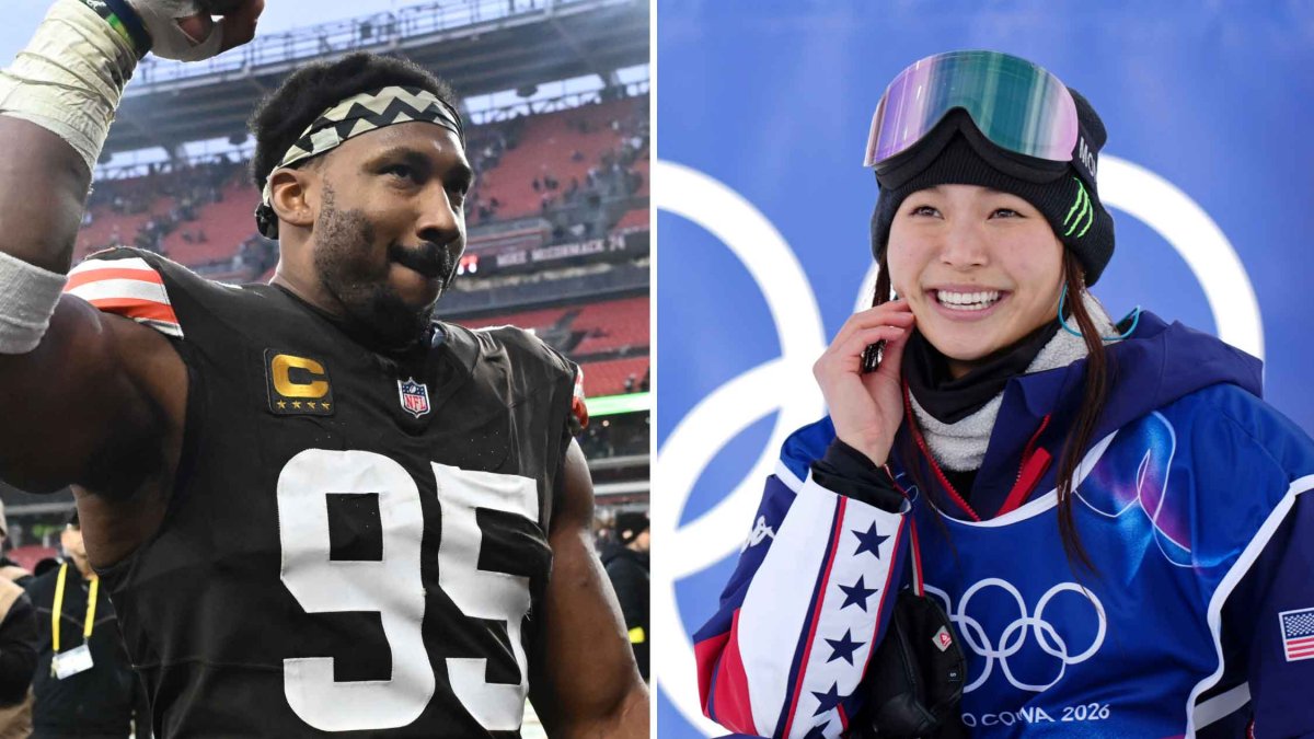 Who is Chloe Kim’s boyfriend? NFL star Myles Garrett – NBC 5 Dallas ...