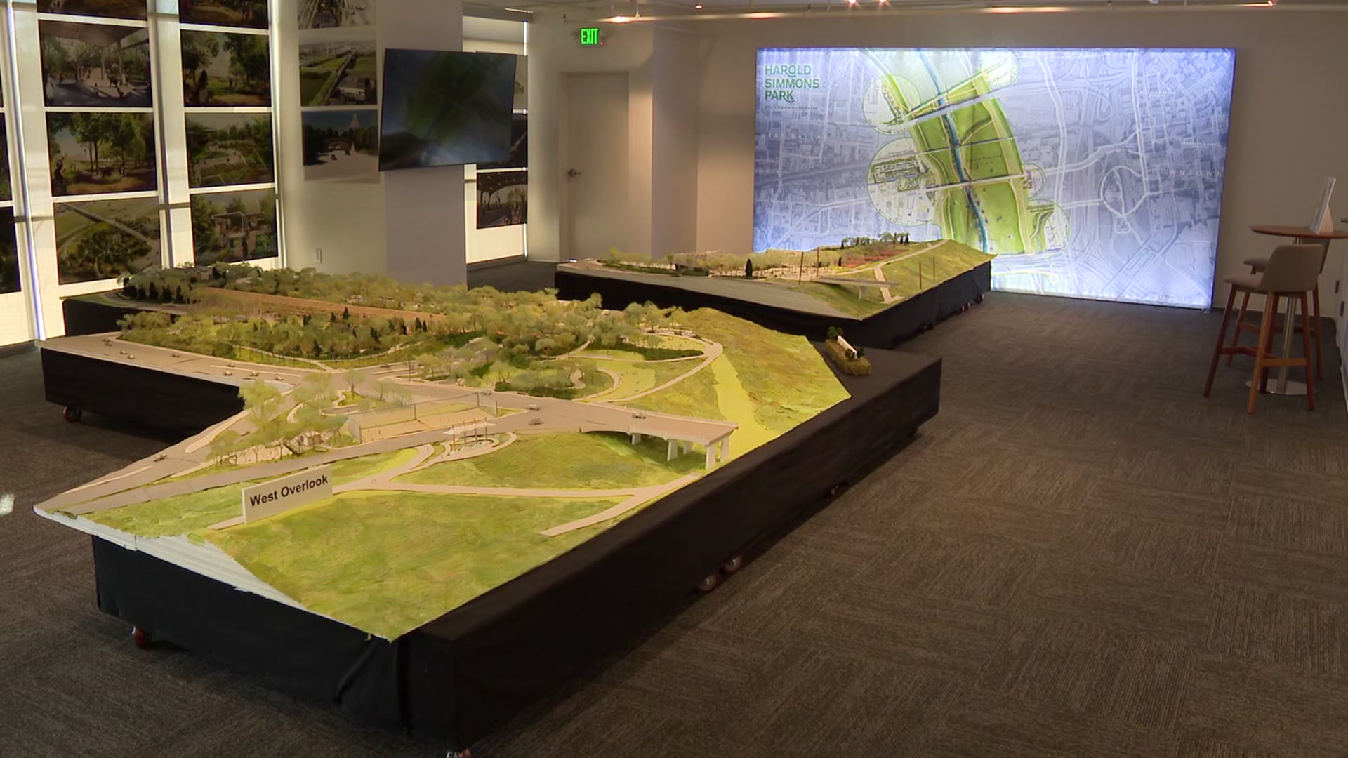 Construction underway on Harold Simmons Park's first attraction