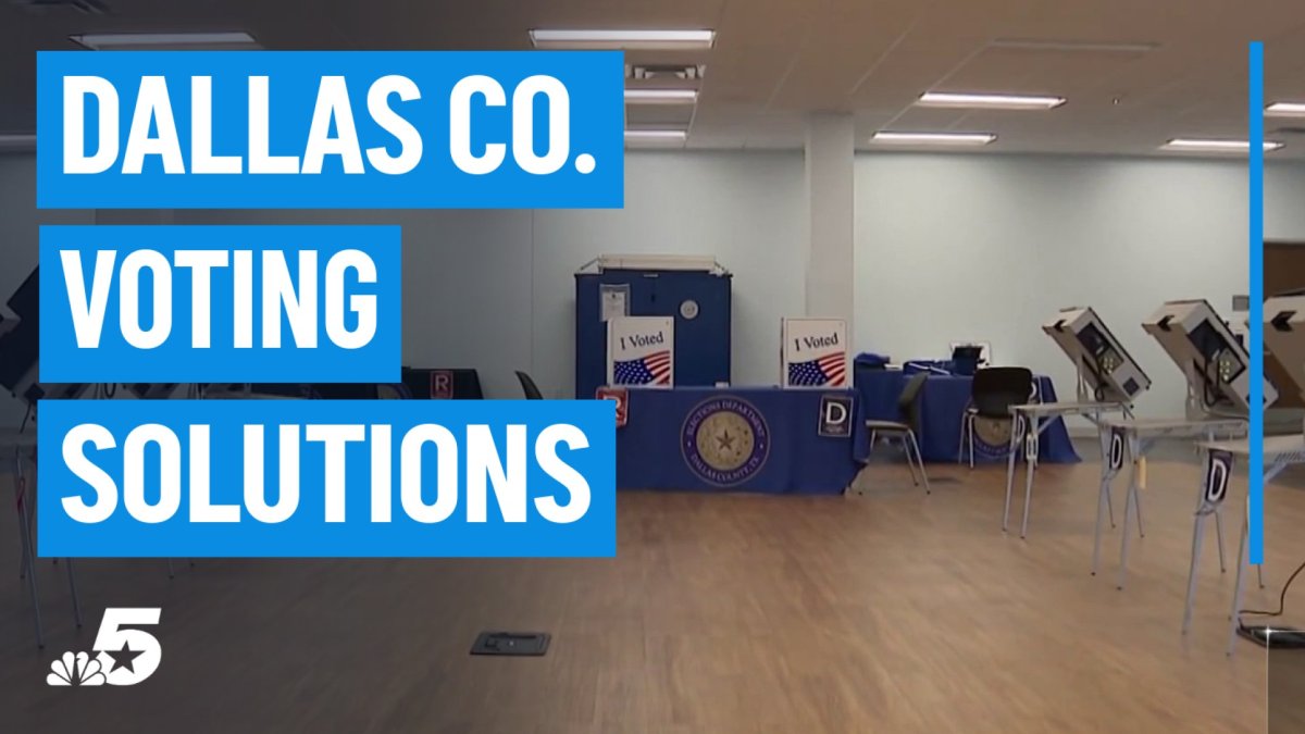 Dallas County explores voting options for May runoffs – NBC 5 Dallas ...