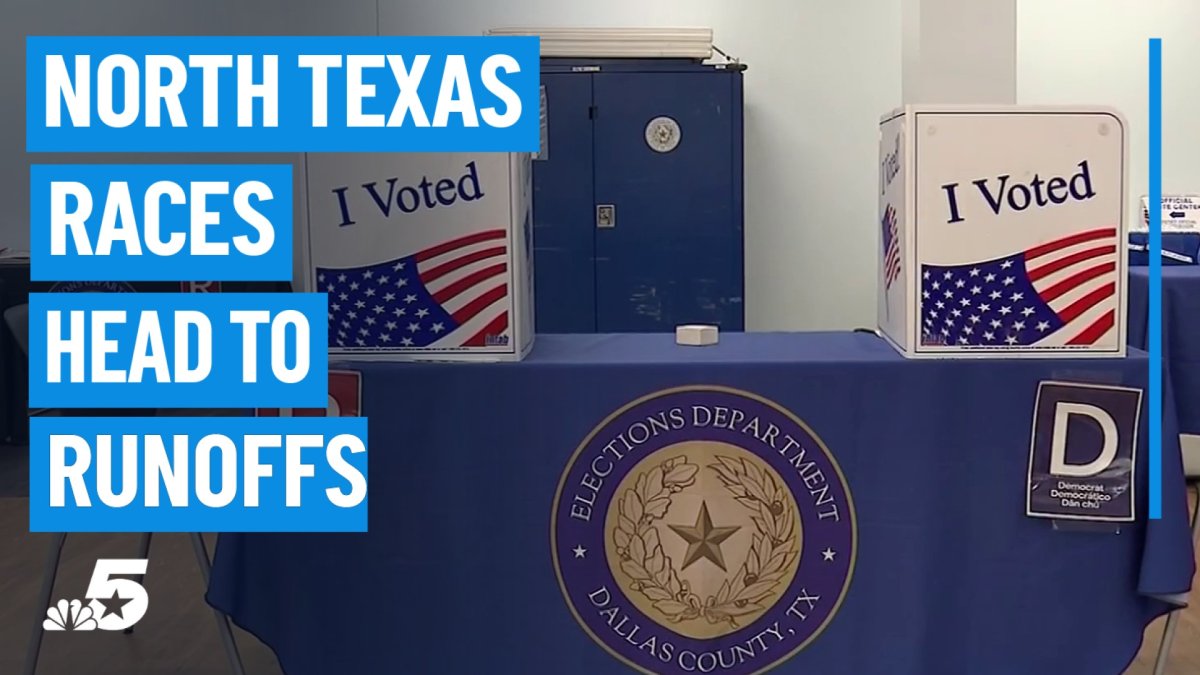 Texas Races Logo North Texas races head to another round in the May runoffs – NBC 5 ...