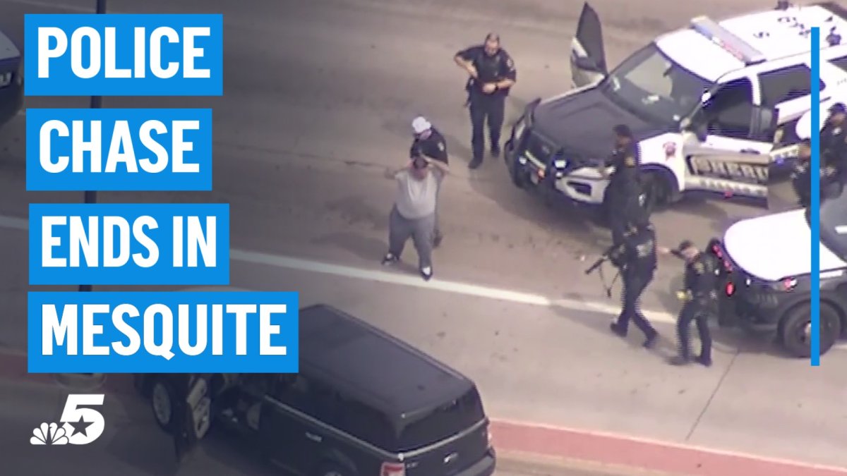 Police chase ends in Mesquite – NBC 5 Dallas-Fort Worth