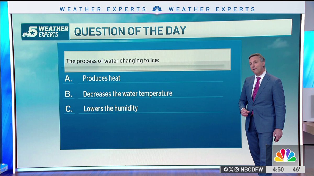 Weather Quiz: Ice – NBC 5 Dallas-Fort Worth