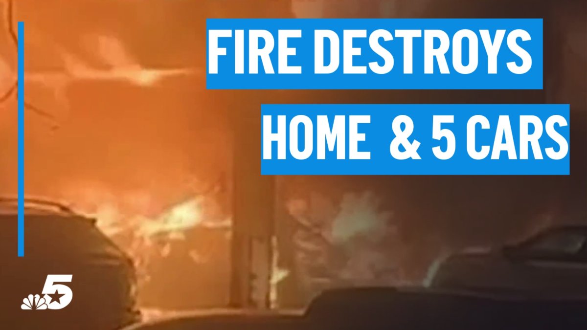 Fire destroys Fort Worth home, five cars – NBC 5 Dallas-Fort Worth