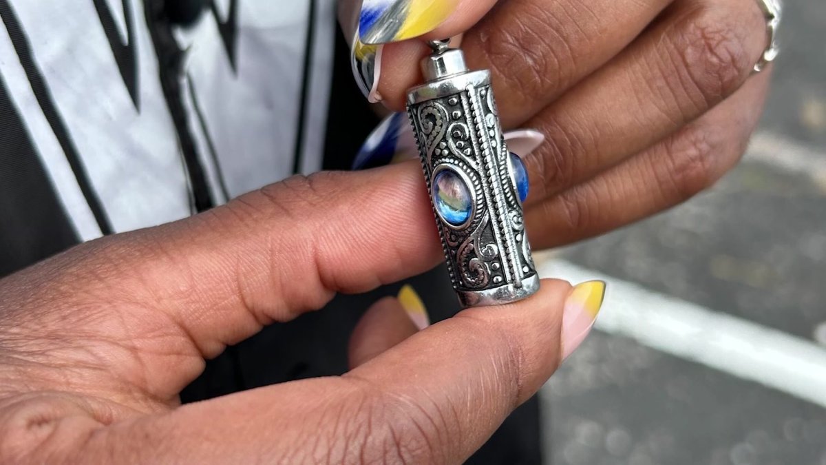 Mystery urn necklace found at Klyde Warren Park prompts search for owner
