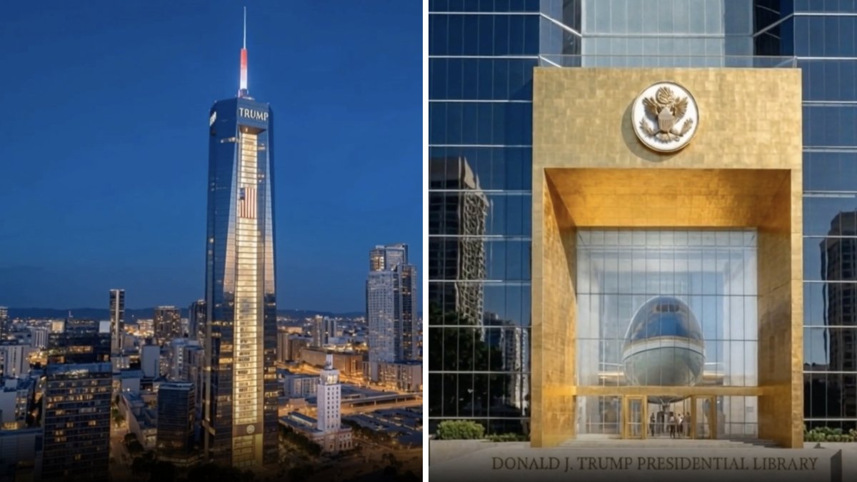 Renderings revealed for proposed Trump presidential library skyscraper in Miami