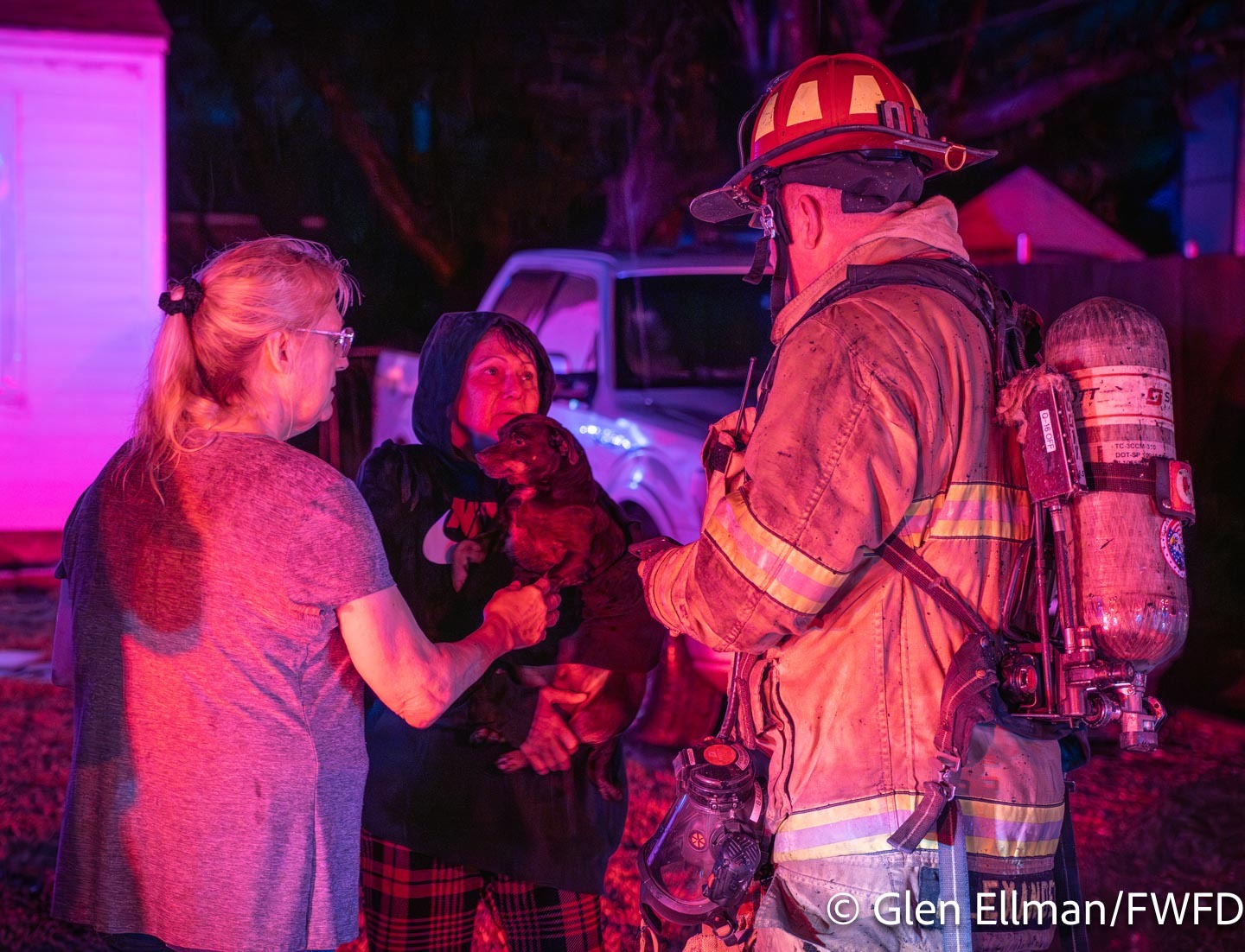 Fort Worth firefighters save 2 dogs in house fire – NBC 5 Dallas-Fort Worth
