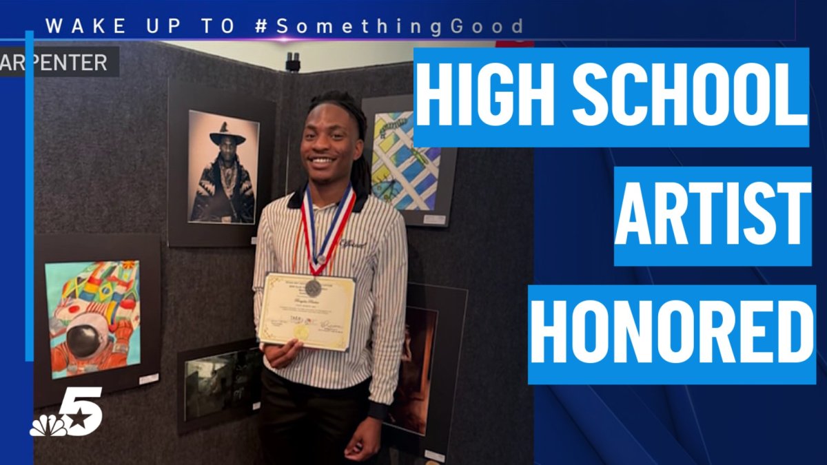 Fort Worth student’s art on display – NBC 5 Dallas-Fort Worth
