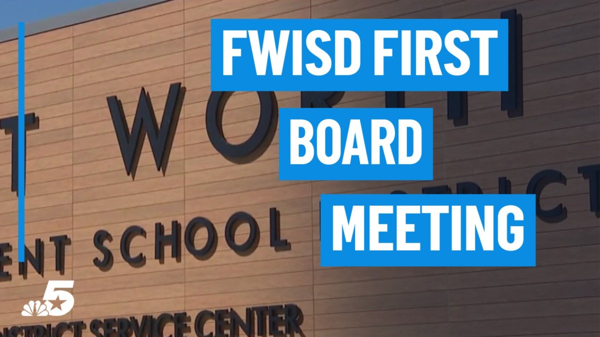 New Fort Worth ISD board holds first meeting – NBC 5 Dallas-Fort Worth