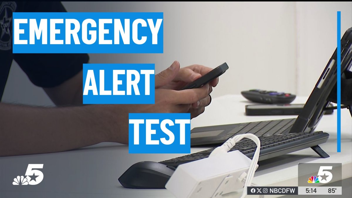 Why you’ll get emergency alerts tomorrow across Texas – NBC 5 Dallas ...
