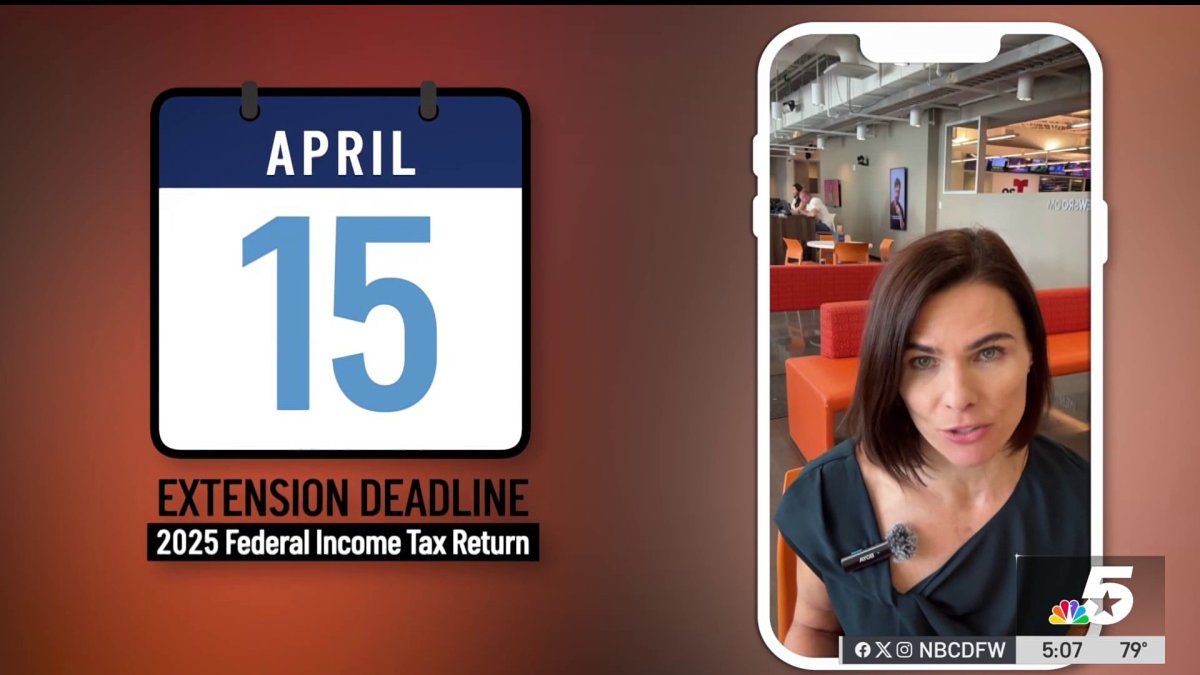 How to file an extensions for your tax return – NBC 5 Dallas-Fort Worth