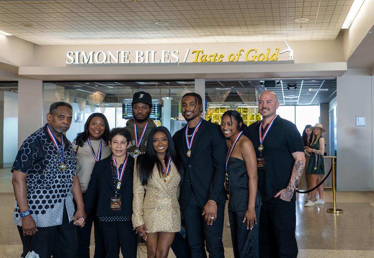 Simone Biles opens first restaurant inspired by Olympic career – NBC 5 ...