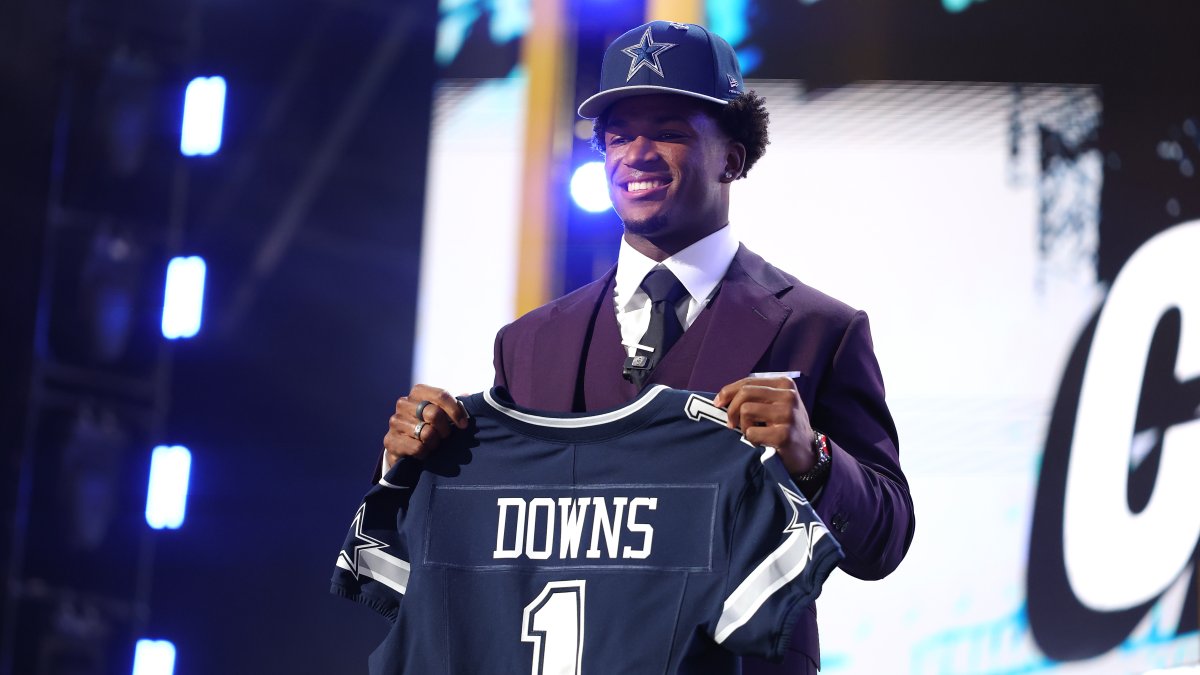 Cowboys trade up for Caleb Downs, take Malachi Lawrence in first round