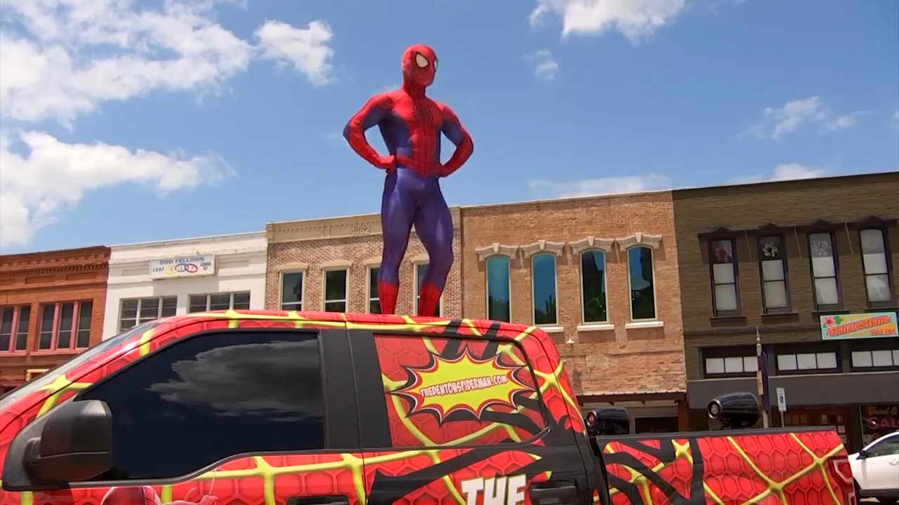 nbcdfw.com - Vince Sims - 'Denton Spider-Man' faces mounting bills after medical emergency