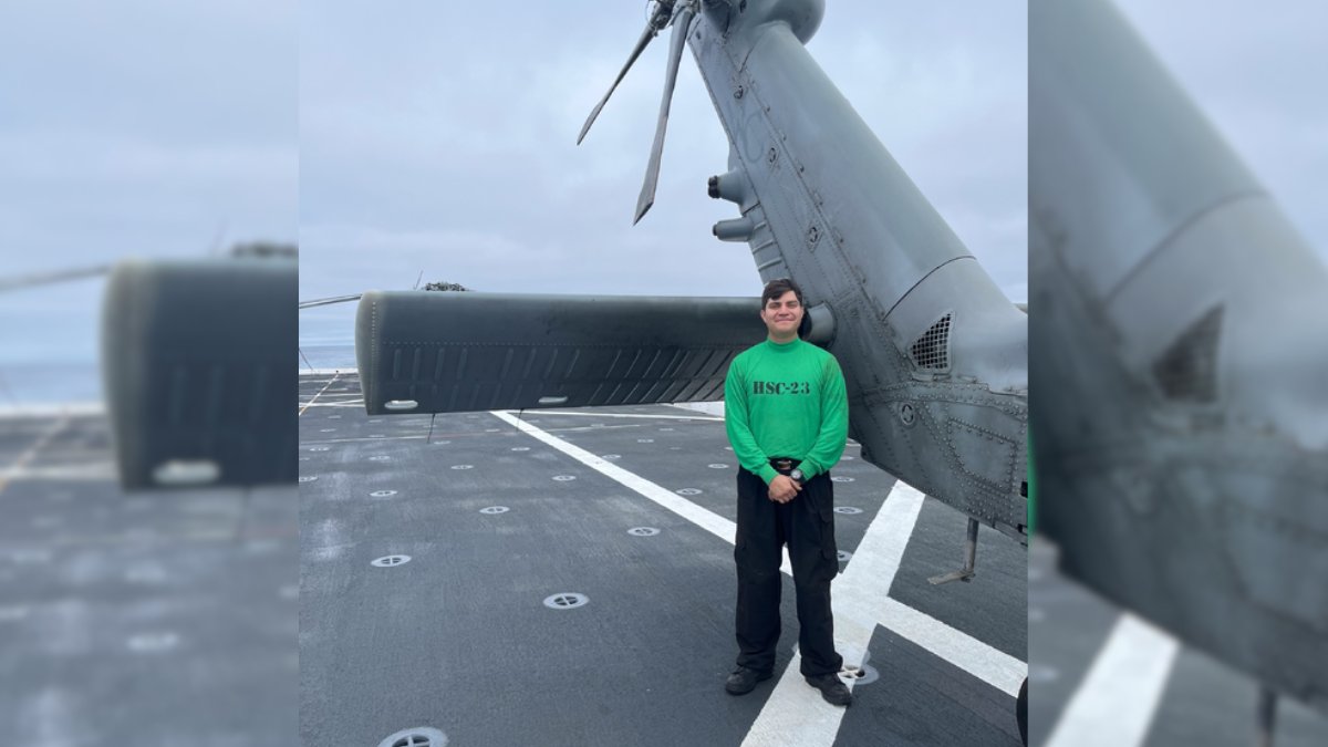 North Texas native supported Artemis II splashdown with Navy helicopter squad