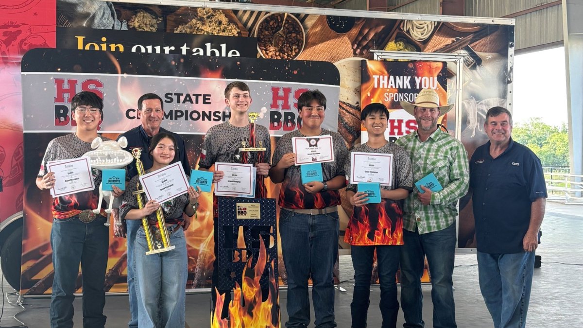 North Texas high school BBQ teams compete for state title