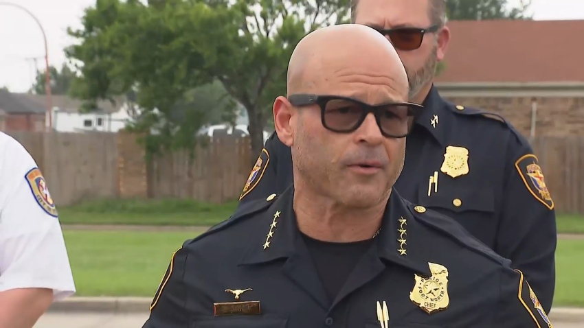 Fort Worth Chief of Police Eddie Garcia talks about a shooting involving a member of the department’s Civilian Response Unit, Tuesday, April 28, 2026.