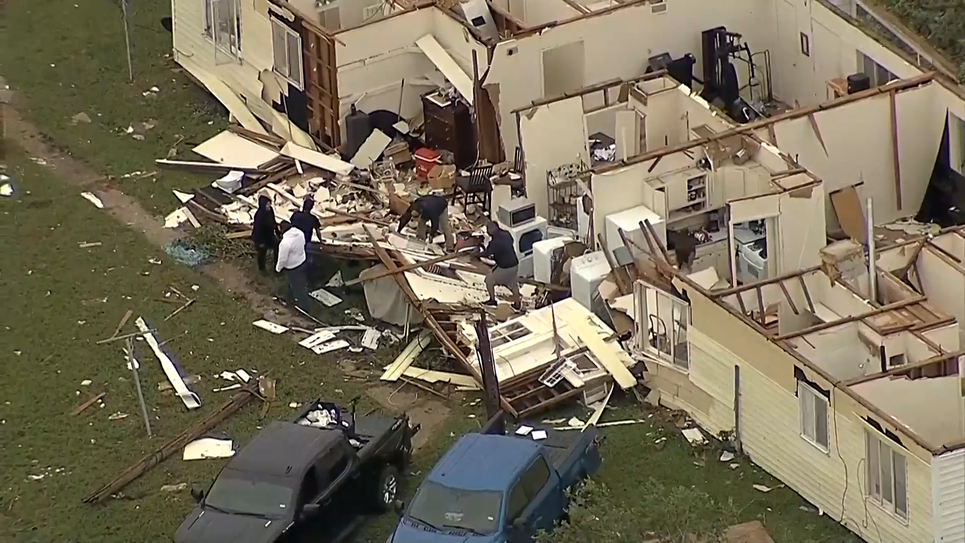 5 tornadoes confirmed so far in Tuesday's outbreak, including  an EF-3 near Mineral Wells