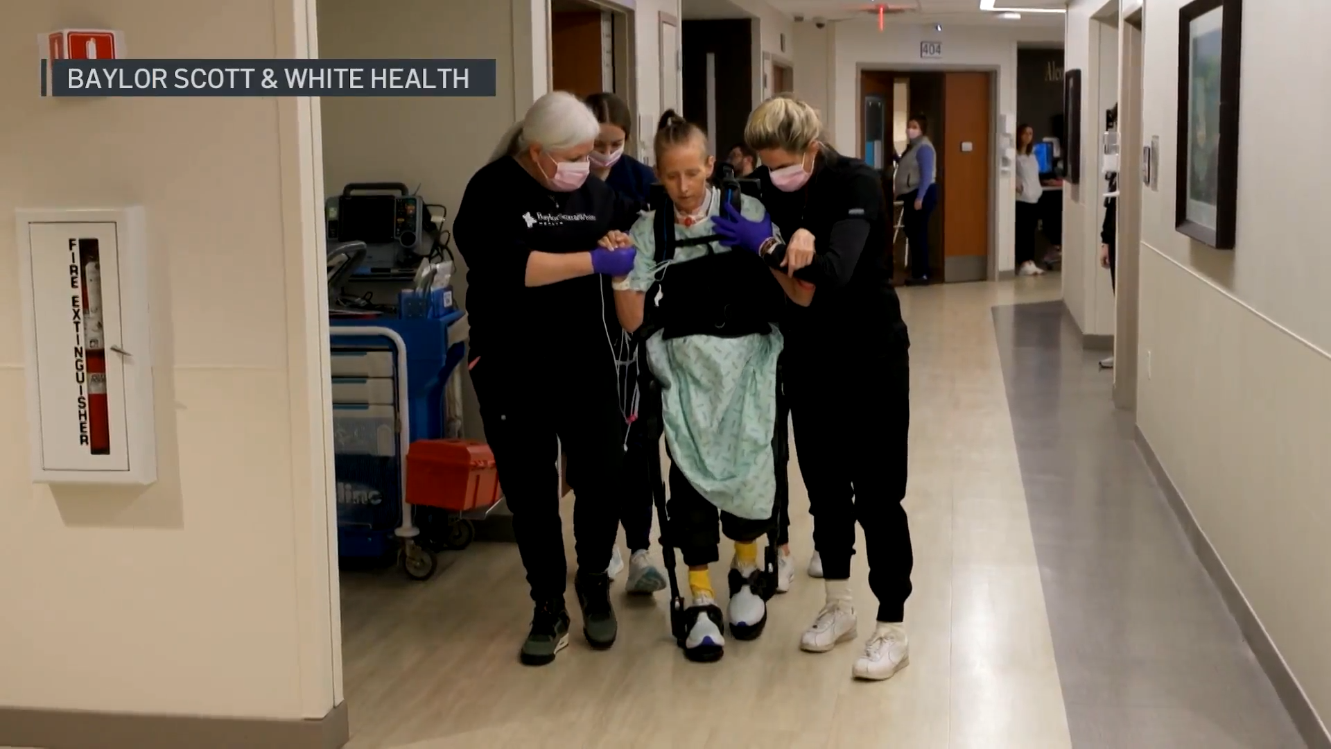 nbcdfw.com - Bianca Castro - North Texas hospital tests robotic exoskeletons for heart surgery recovery