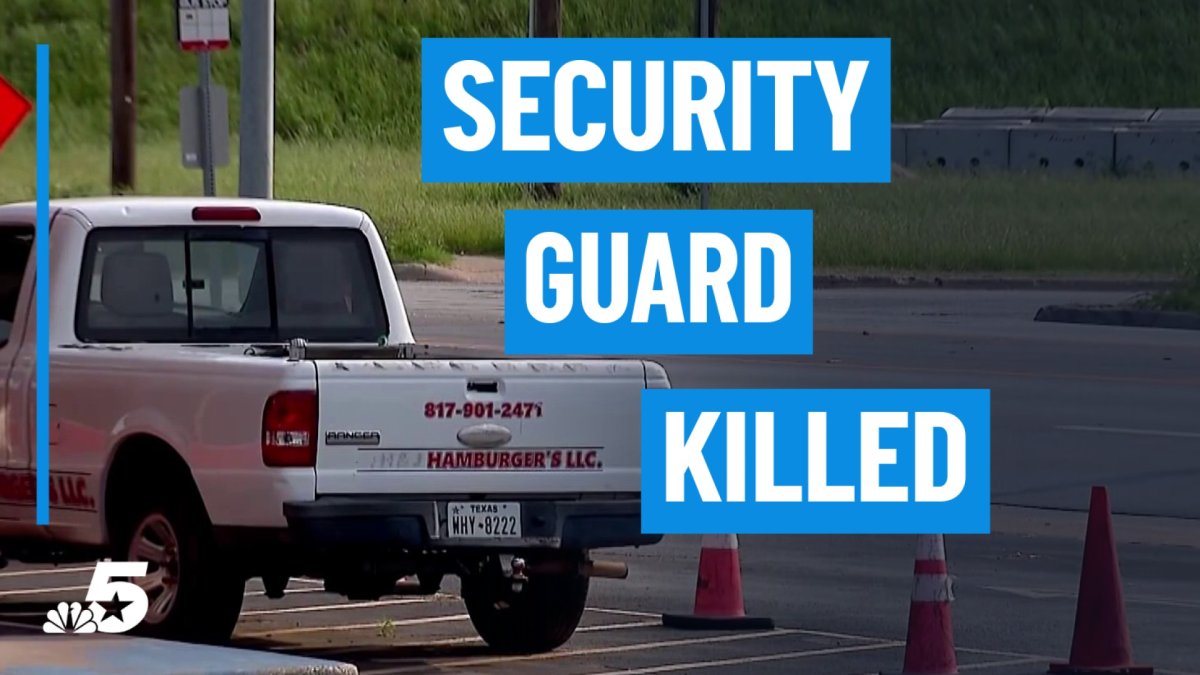 Search for suspect after security guard killed – NBC 5 Dallas-Fort Worth