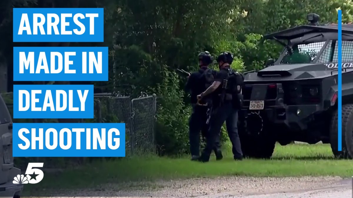 Dallas police arrest suspect after deadly shooting and SWAT standoff