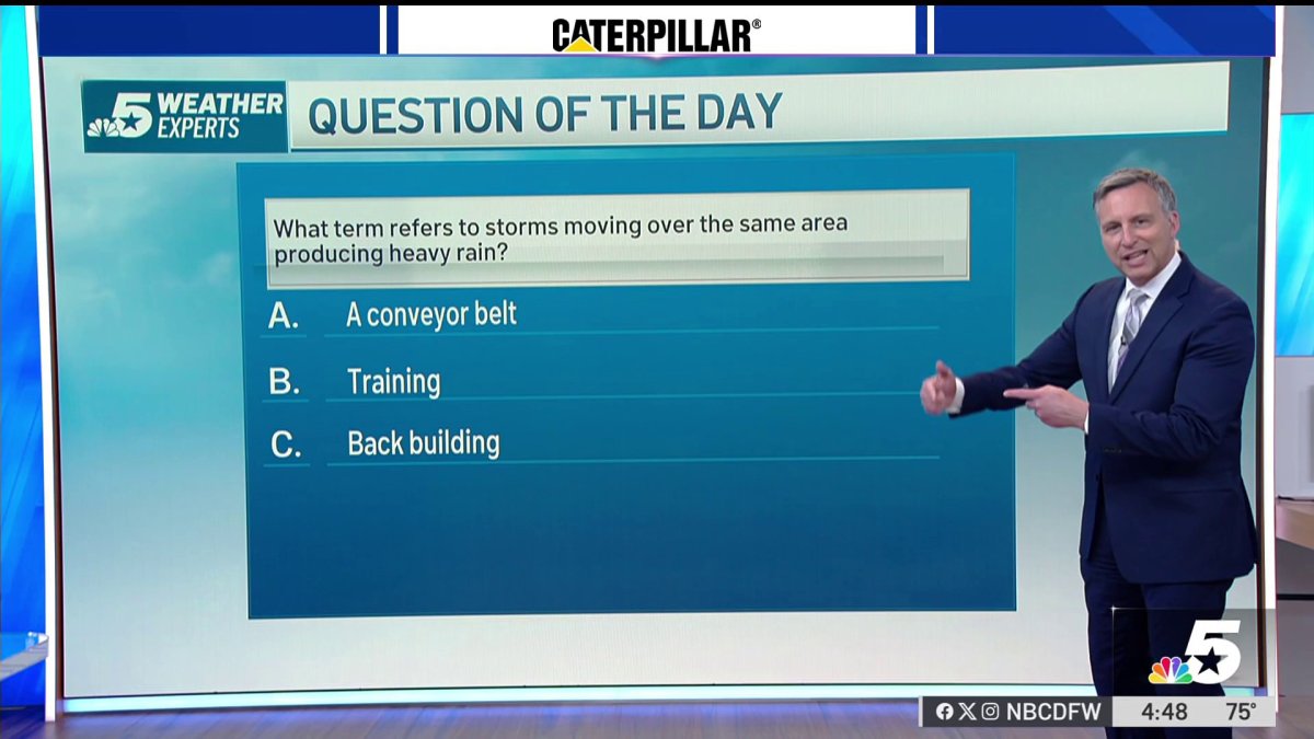 Do you know the weather term for storms that keep hitting the same spot