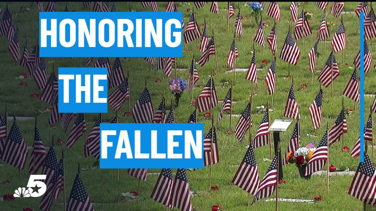 Families honor fallen service members at Memorial Day ceremony